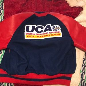 NEW!!!UCA ALL AMERICAN CHEERLEADING JACKET